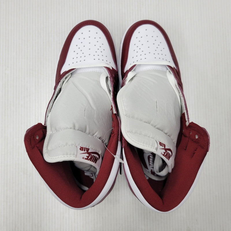 【中古美品】【メンズ】 NIKE ナイキ AIR JORDAN 1 RETRO HIGH OG DZ5485-160 エア ジョーダン 1 レトロ ハイ OG スニーカー シューズ 靴 160-260506-as-07-izu サイズ：26.5cm カラー：WHITE/TEAM RED 万代Net店