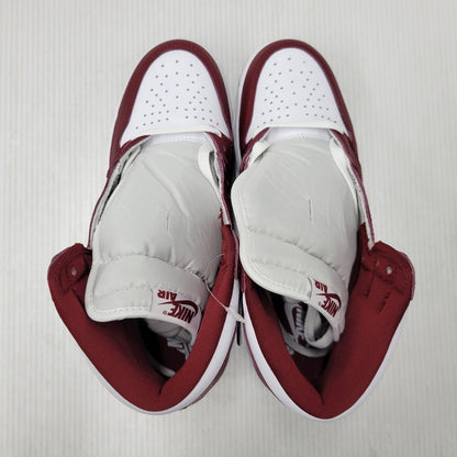 【中古美品】【メンズ】 NIKE ナイキ AIR JORDAN 1 RETRO HIGH OG DZ5485-160 エア ジョーダン 1 レトロ ハイ OG スニーカー シューズ 靴 160-260506-as-07-izu サイズ：26.5cm カラー：WHITE/TEAM RED 万代Net店