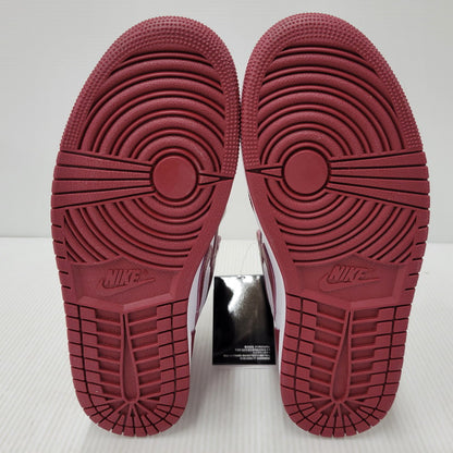 【中古美品】【メンズ】 NIKE ナイキ AIR JORDAN 1 RETRO HIGH OG DZ5485-160 エア ジョーダン 1 レトロ ハイ OG スニーカー シューズ 靴 160-260506-as-07-izu サイズ：26.5cm カラー：WHITE/TEAM RED 万代Net店