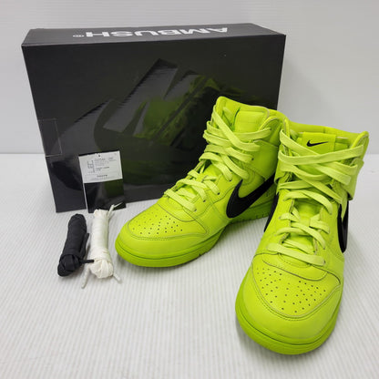 【中古品】【メンズ/レディース】 NIKE ナイキ × AMBUSH アンブッシュ DUNK HI CU7544-300 ダンクハイ スニーカー シューズ 靴 160-260506-as-10-izu サイズ：26cm カラー：ATOMIC GREEN/BLACK-FLASH LIME 万代Net店