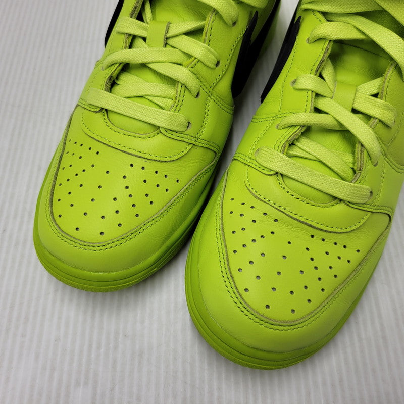 【中古品】【メンズ/レディース】 NIKE ナイキ × AMBUSH アンブッシュ DUNK HI CU7544-300 ダンクハイ スニーカー シューズ 靴 160-260506-as-10-izu サイズ：26cm カラー：ATOMIC GREEN/BLACK-FLASH LIME 万代Net店
