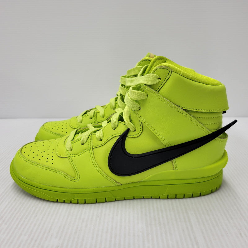 【中古品】【メンズ/レディース】 NIKE ナイキ × AMBUSH アンブッシュ DUNK HI CU7544-300 ダンクハイ スニーカー シューズ 靴 160-260506-as-10-izu サイズ：26cm カラー：ATOMIC GREEN/BLACK-FLASH LIME 万代Net店