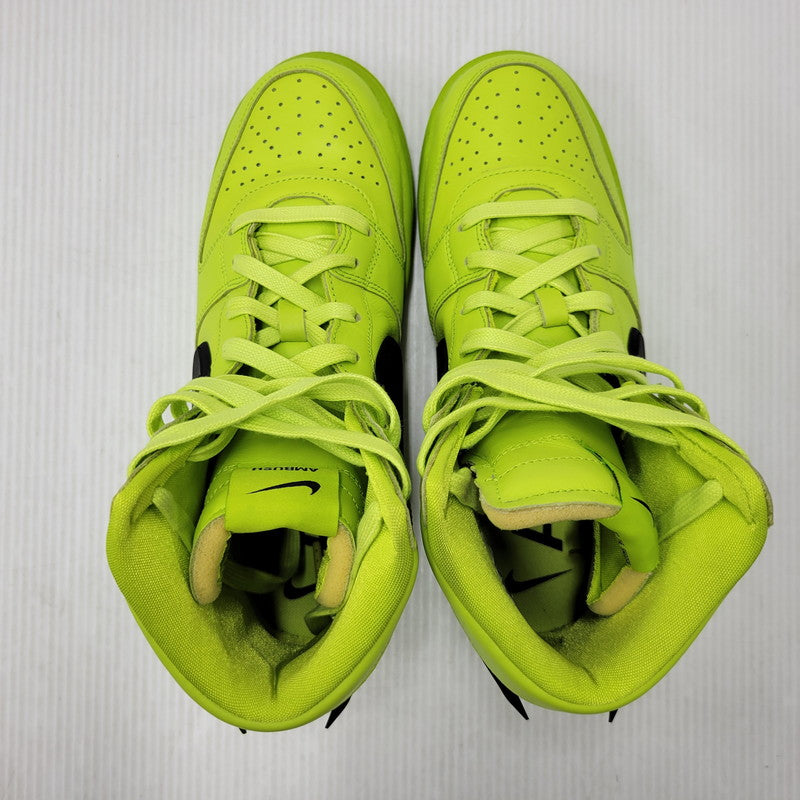 【中古品】【メンズ/レディース】 NIKE ナイキ × AMBUSH アンブッシュ DUNK HI CU7544-300 ダンクハイ スニーカー シューズ 靴 160-260506-as-10-izu サイズ：26cm カラー：ATOMIC GREEN/BLACK-FLASH LIME 万代Net店