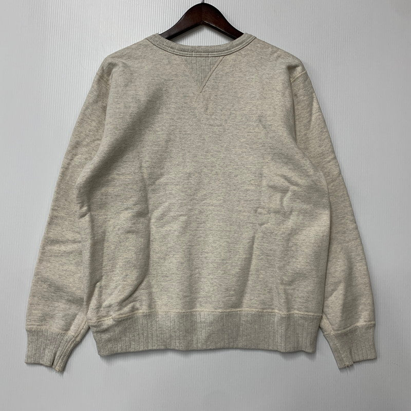 【中古品】【メンズ】 WHITESVILLE ホワイツビル SWEATSHIRT スウェットシャツ 両V トレーナー 長袖 トップス 145-260516-as-29-izu サイズ：S カラー：ホワイト系 万代Net店