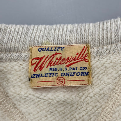 【中古品】【メンズ】 WHITESVILLE ホワイツビル SWEATSHIRT スウェットシャツ 両V トレーナー 長袖 トップス 145-260516-as-29-izu サイズ：S カラー：ホワイト系 万代Net店