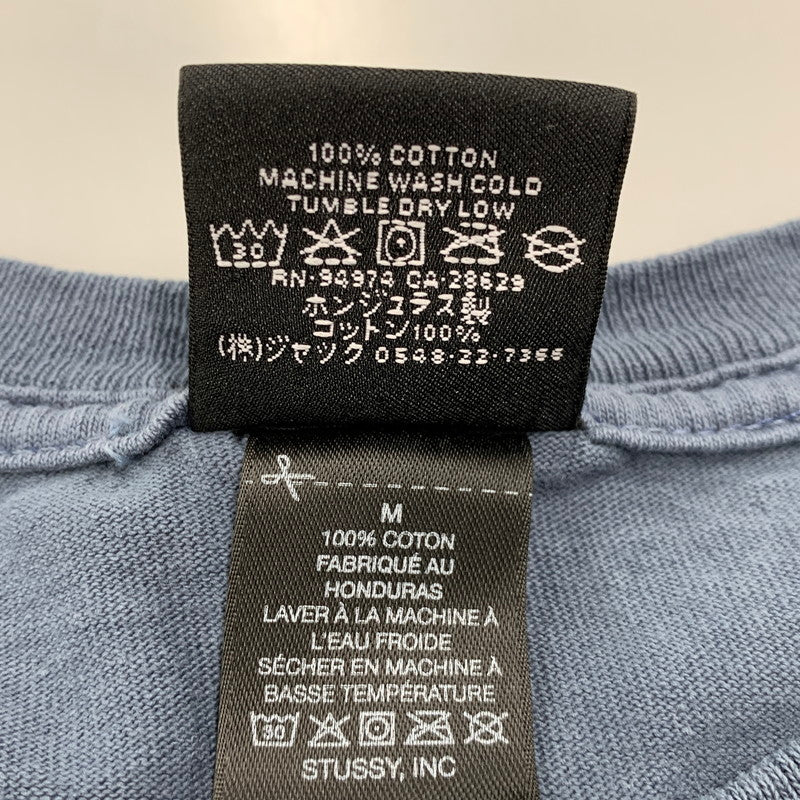 【中古品】【メンズ】 STUSSY ステューシー CALIFORNIA GROWN PIG. DYED TEE Tシャツ トップス 142-260516-kh-18-izu サイズ：M カラー：ネイビー 万代Net店