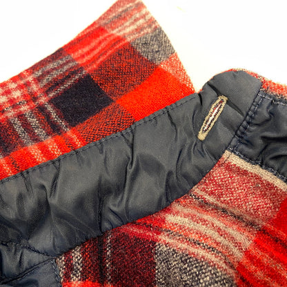 【中古品】【メンズ】 PENDLETON ペンドルトン WOOL WESTERN CHECK SHIRT ウール ウエスタン チェックシャツ 長袖 トップス 146-260506-as-26-izu サイズ：L カラー：レッド系 万代Net店