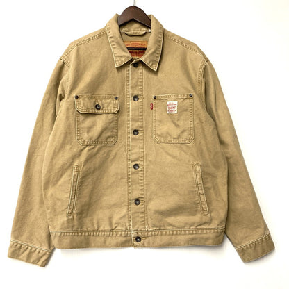 【中古品】【メンズ】 Levi's リーバイス WORKWEAR SUNRISE TRUCKER JACKET PC9-A4820-0023 ワークウェア サンライズ トラッカージャケット アウター 147-260506-as-18-izu サイズ：M カラー：ベージュ 万代Net店