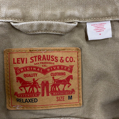 【中古品】【メンズ】 Levi's リーバイス WORKWEAR SUNRISE TRUCKER JACKET PC9-A4820-0023 ワークウェア サンライズ トラッカージャケット アウター 147-260506-as-18-izu サイズ：M カラー：ベージュ 万代Net店