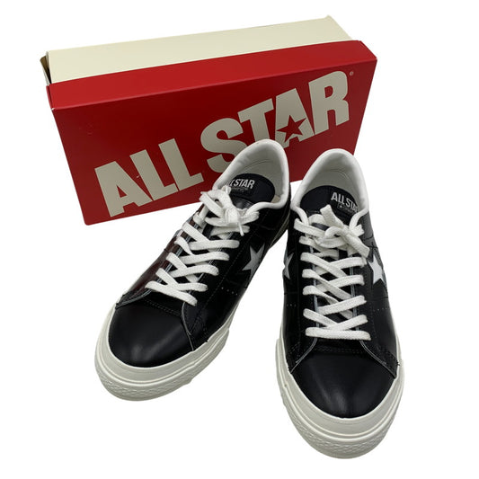 【中古品】【メンズ】 CONVERSE コンバース ONE STAR J ワンスター J 日本製 スニーカー シューズ 靴 162-260506-as-06-izu サイズ：28cm カラー：ブラック×ホワイト 万代Net店
