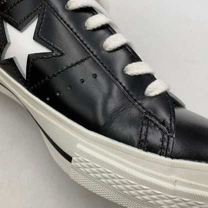 【中古品】【メンズ】 CONVERSE コンバース ONE STAR J ワンスター J 日本製 スニーカー シューズ 靴 162-260506-as-06-izu サイズ：28cm カラー：ブラック×ホワイト 万代Net店