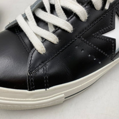 【中古品】【メンズ】 CONVERSE コンバース ONE STAR J ワンスター J 日本製 スニーカー シューズ 靴 162-260506-as-06-izu サイズ：28cm カラー：ブラック×ホワイト 万代Net店