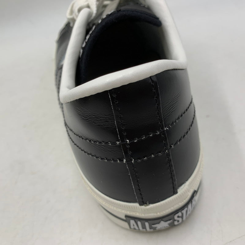 【中古品】【メンズ】 CONVERSE コンバース ONE STAR J ワンスター J 日本製 スニーカー シューズ 靴 162-260506-as-06-izu サイズ：28cm カラー：ブラック×ホワイト 万代Net店