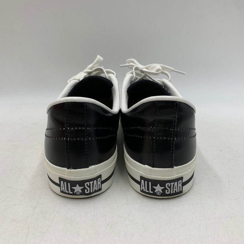 【中古品】【メンズ】 CONVERSE コンバース ONE STAR J ワンスター J 日本製 スニーカー シューズ 靴 162-260506-as-06-izu サイズ：28cm カラー：ブラック×ホワイト 万代Net店