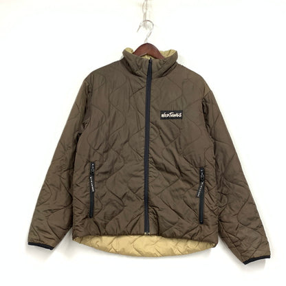 【現状渡し品】【メンズ】 WILD THINGS ワイルドシングス USA製 PRIMALOFT REVERSIBLE PADDED JACKET プリマロフト リバーシブル パデッド ジャケット アウター 144-260504-ya-09-izu サイズ：S カラー：ブラウン/ベージュ 万代Net店