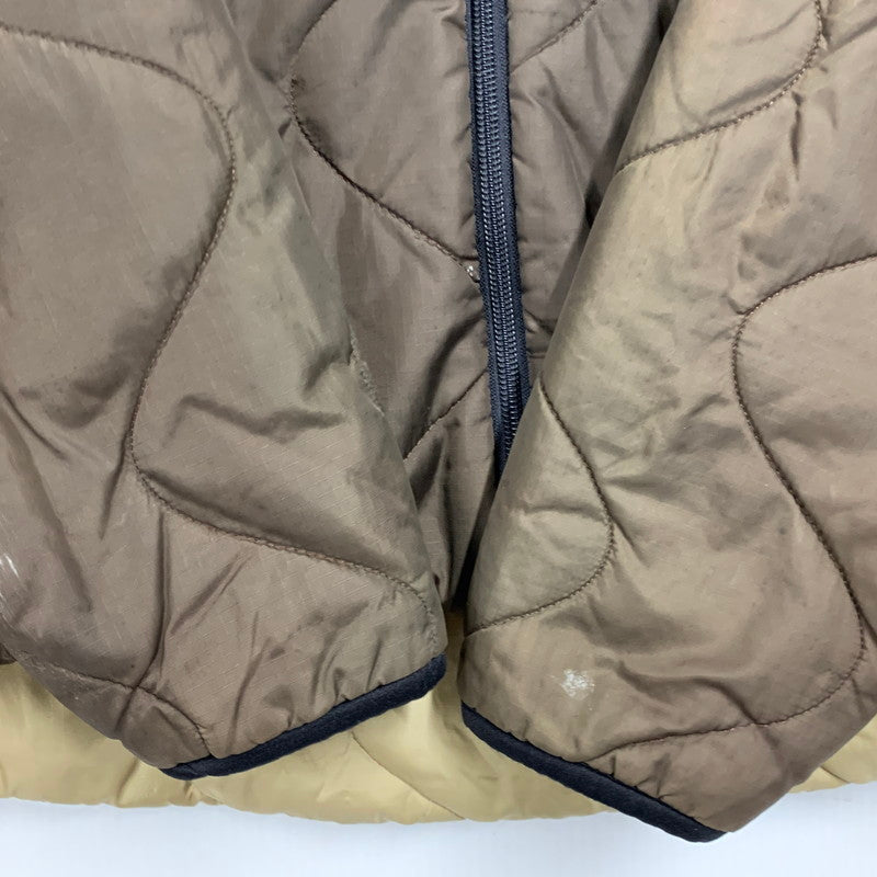 【現状渡し品】【メンズ】 WILD THINGS ワイルドシングス USA製 PRIMALOFT REVERSIBLE PADDED JACKET プリマロフト リバーシブル パデッド ジャケット アウター 144-260504-ya-09-izu サイズ：S カラー：ブラウン/ベージュ 万代Net店