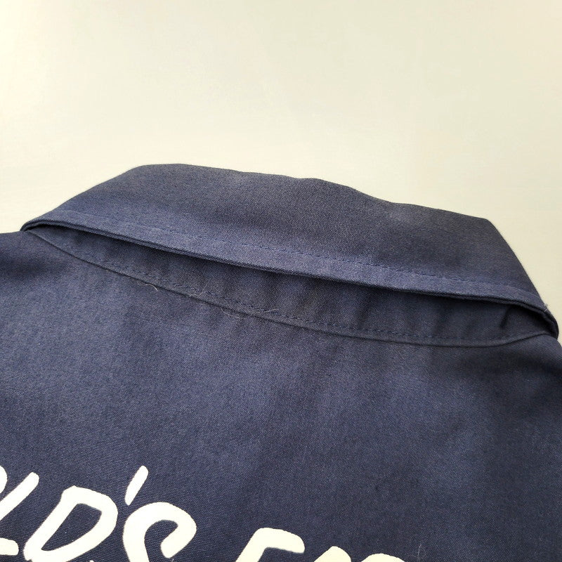 【中古品】【メンズ】 STUSSY ステューシー AUTHENTIC STUSSY EQUIPPED WORK SHIRT オーセンティック ワークシャツ 半袖 142-260513-as-02-izu サイズ：M カラー：ネイビー 万代Net店