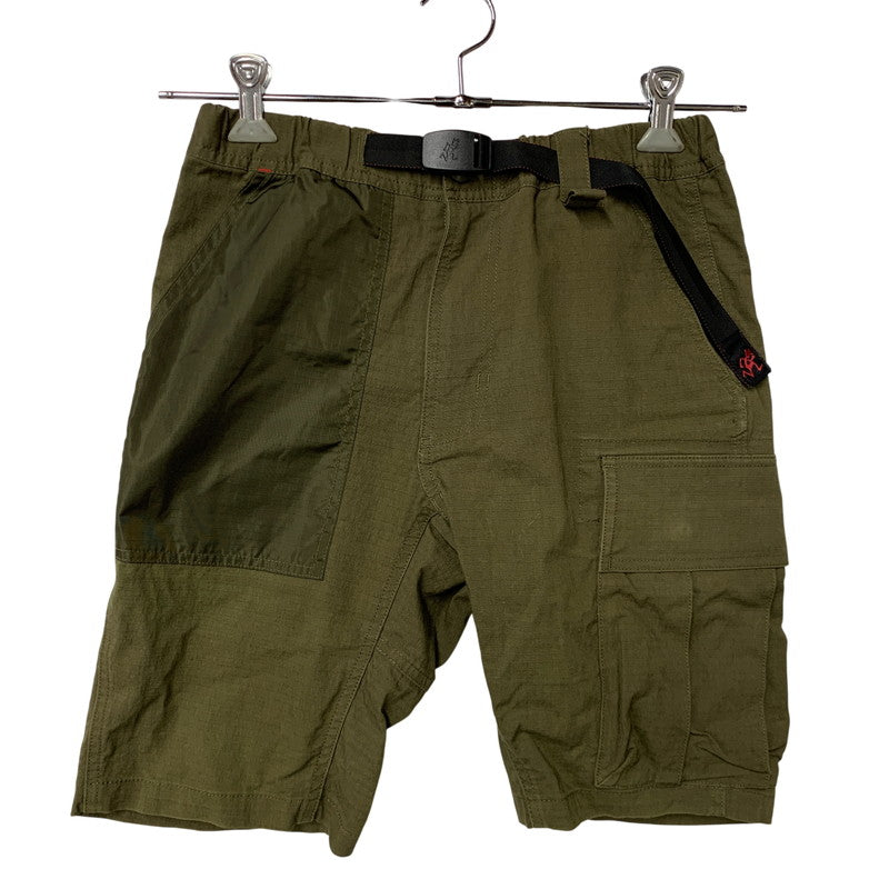 【中古品】【メンズ】 Gramicci グラミチ × BRIEFING ブリーフィング × BEAMS ビームス CARGO SHORTS GMP-17S154 カーゴショーツ 別注 ショートパンツ 155-260512-as-12-izu サイズ：S カラー：カーキ 万代Net店