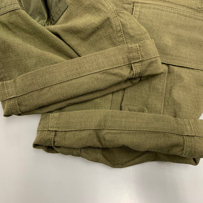 【中古品】【メンズ】 Gramicci グラミチ × BRIEFING ブリーフィング × BEAMS ビームス CARGO SHORTS GMP-17S154 カーゴショーツ 別注 ショートパンツ 155-260512-as-12-izu サイズ：S カラー：カーキ 万代Net店
