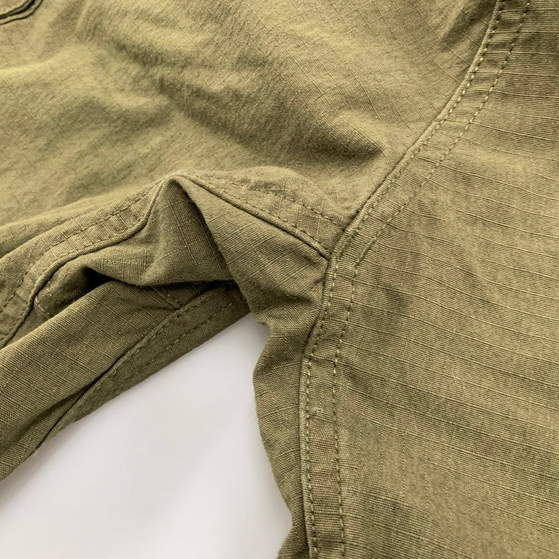 【中古品】【メンズ】 Gramicci グラミチ × BRIEFING ブリーフィング × BEAMS ビームス CARGO SHORTS GMP-17S154 カーゴショーツ 別注 ショートパンツ 155-260512-as-12-izu サイズ：S カラー：カーキ 万代Net店