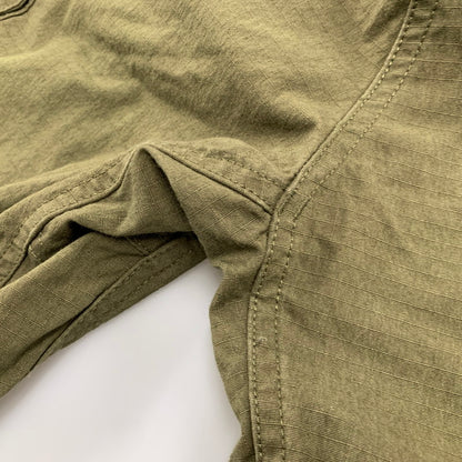 【中古品】【メンズ】 Gramicci グラミチ × BRIEFING ブリーフィング × BEAMS ビームス CARGO SHORTS GMP-17S154 カーゴショーツ 別注 ショートパンツ 155-260512-as-12-izu サイズ：S カラー：カーキ 万代Net店
