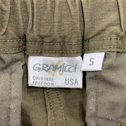 【中古品】【メンズ】 Gramicci グラミチ × BRIEFING ブリーフィング × BEAMS ビームス CARGO SHORTS GMP-17S154 カーゴショーツ 別注 ショートパンツ 155-260512-as-12-izu サイズ：S カラー：カーキ 万代Net店