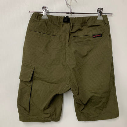 【中古品】【メンズ】 Gramicci グラミチ × BRIEFING ブリーフィング × BEAMS ビームス CARGO SHORTS GMP-17S154 カーゴショーツ 別注 ショートパンツ 155-260512-as-12-izu サイズ：S カラー：カーキ 万代Net店