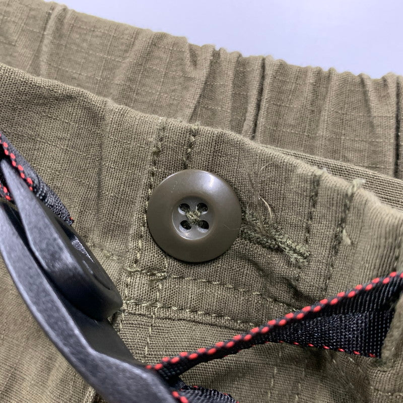 【中古品】【メンズ】 Gramicci グラミチ × BRIEFING ブリーフィング × BEAMS ビームス CARGO SHORTS GMP-17S154 カーゴショーツ 別注 ショートパンツ 155-260512-as-12-izu サイズ：S カラー：カーキ 万代Net店