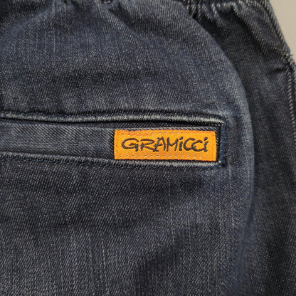 【中古品】【メンズ】 GRAMICCI グラミチ × URBAN RESEARCH ROSSO アーバンリサーチ ロッソ COOLMAX DENIM NN-PANTS GMP-19S815 デニムパンツ ジーンズ 別注 155-260513-as-03-izu サイズ：S カラー：インディゴ 万代Net店