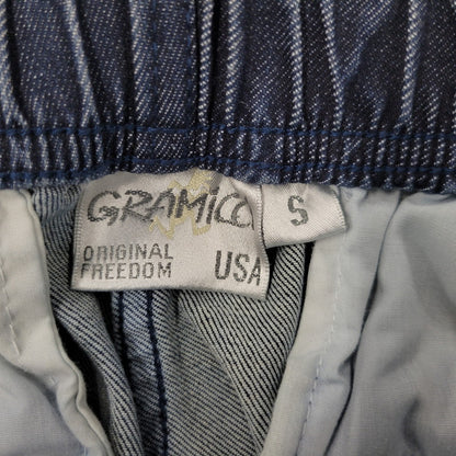【中古品】【メンズ】 GRAMICCI グラミチ × URBAN RESEARCH ROSSO アーバンリサーチ ロッソ COOLMAX DENIM NN-PANTS GMP-19S815 デニムパンツ ジーンズ 別注 155-260513-as-03-izu サイズ：S カラー：インディゴ 万代Net店