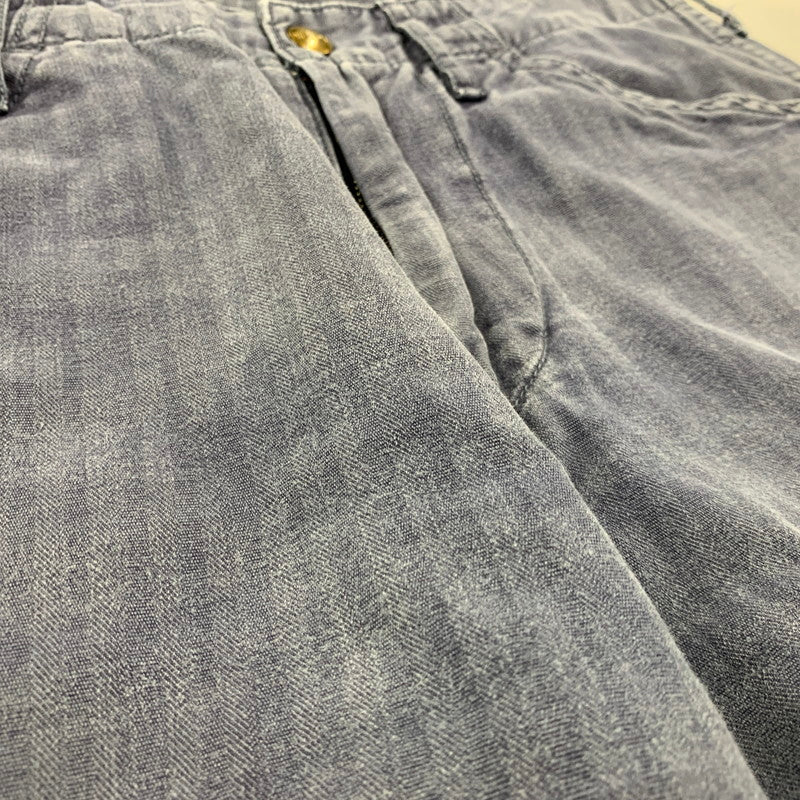 【中古品】【メンズ】 OR SLOW オアスロウ ZIPFLY FRENCH WORK PANTS フレンチ ワーク パンツ ボトムス 156-260516-kh-19-izu サイズ：1 カラー：ネイビー 万代Net店