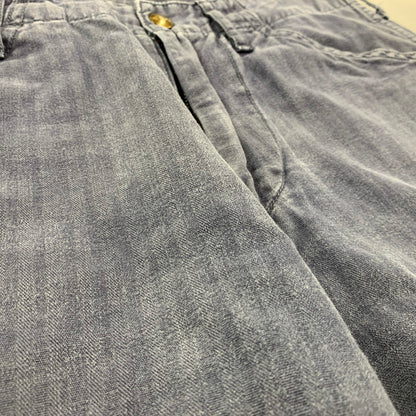 【中古品】【メンズ】 OR SLOW オアスロウ ZIPFLY FRENCH WORK PANTS フレンチ ワーク パンツ ボトムス 156-260516-kh-19-izu サイズ：1 カラー：ネイビー 万代Net店