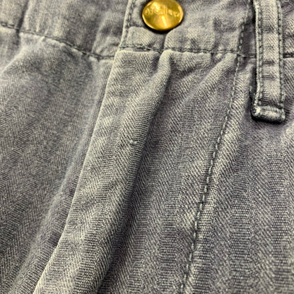 【中古品】【メンズ】 OR SLOW オアスロウ ZIPFLY FRENCH WORK PANTS フレンチ ワーク パンツ ボトムス 156-260516-kh-19-izu サイズ：1 カラー：ネイビー 万代Net店