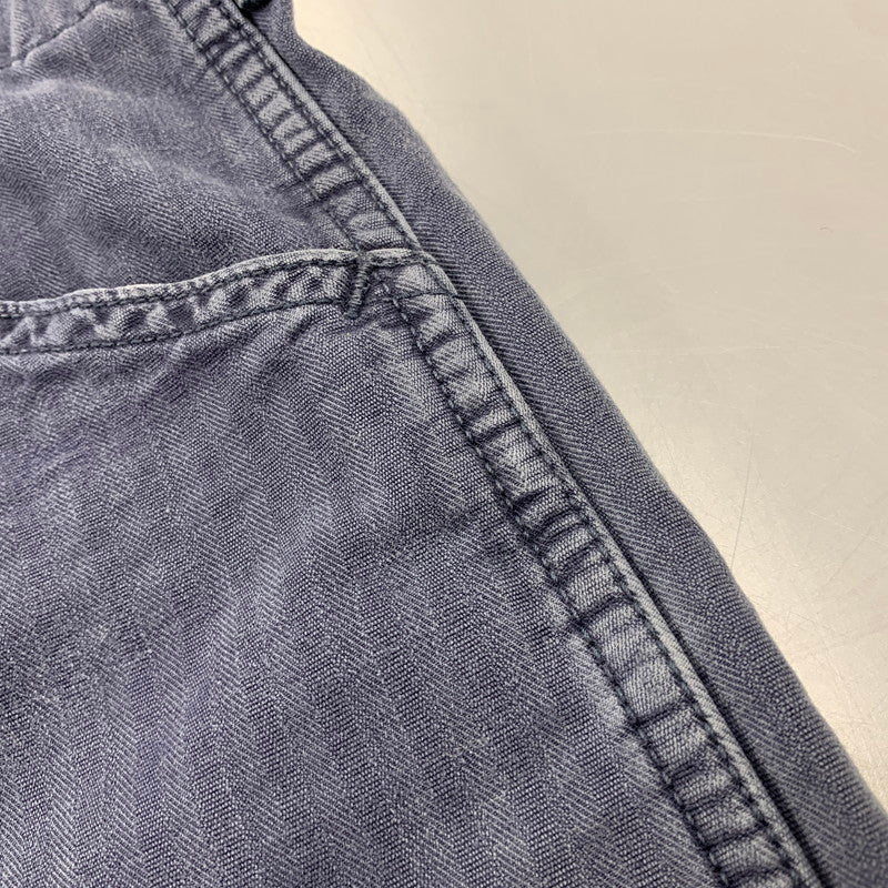 【中古品】【メンズ】 OR SLOW オアスロウ ZIPFLY FRENCH WORK PANTS フレンチ ワーク パンツ ボトムス 156-260516-kh-19-izu サイズ：1 カラー：ネイビー 万代Net店