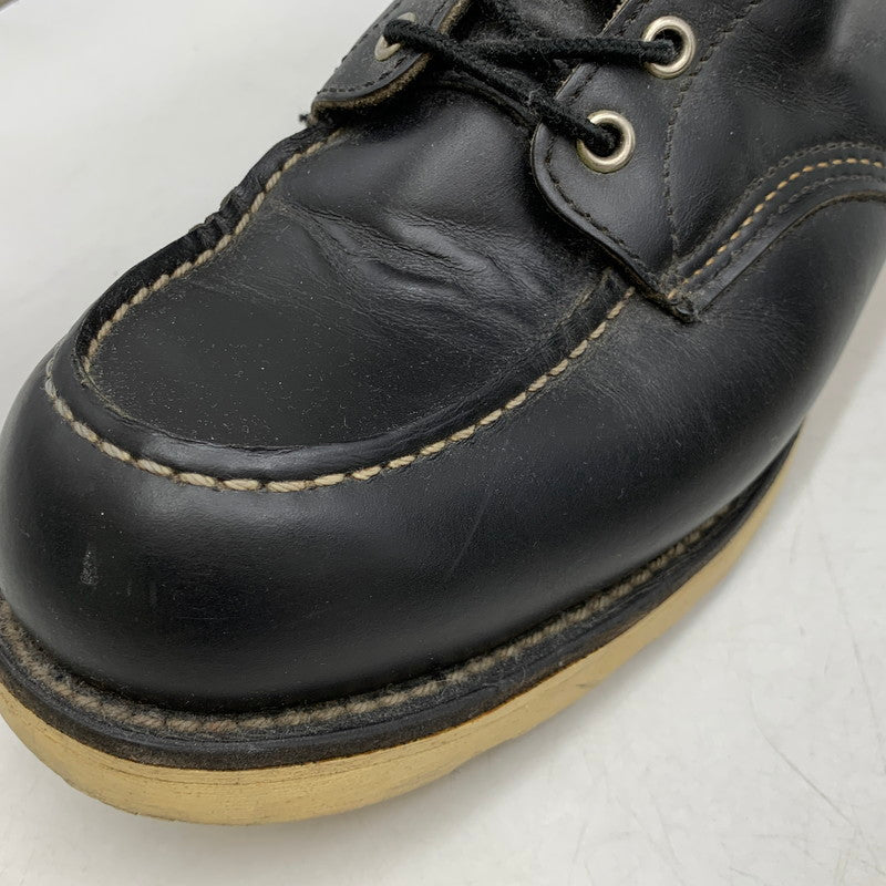 【中古品】【メンズ】 RED WING レッドウィング IRISH SETTER MOC TOE BOOTS 8130 アイリッシュセッター モックトゥブーツ 刺繍羽タグ シューズ 靴 164-260506-as-04-izu サイズ：11 1/2 2E カラー：ブラック 万代Net店