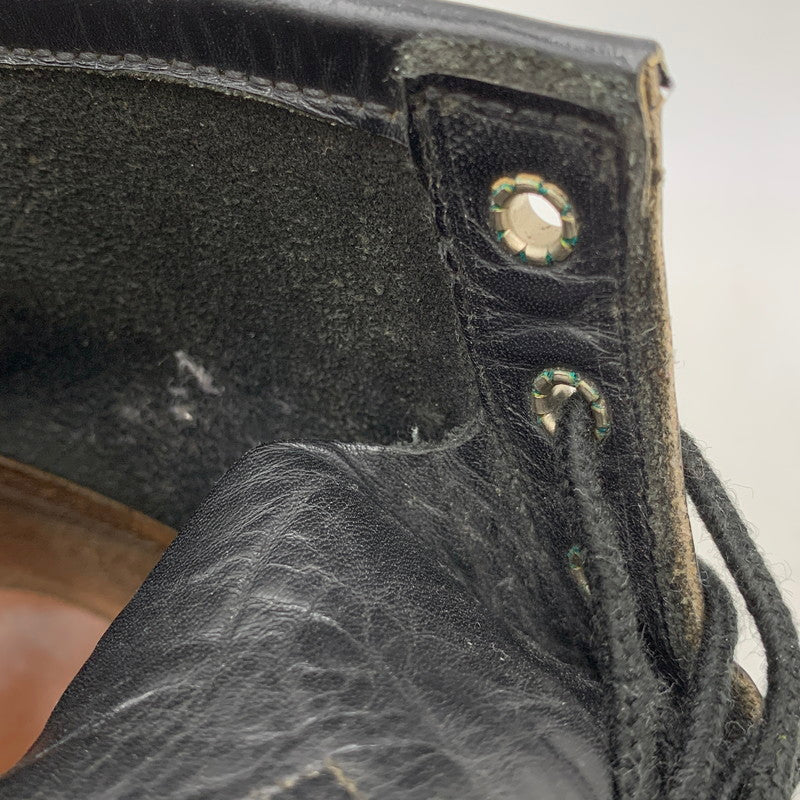 【中古品】【メンズ】 RED WING レッドウィング IRISH SETTER MOC TOE BOOTS 8130 アイリッシュセッター モックトゥブーツ 刺繍羽タグ シューズ 靴 164-260506-as-04-izu サイズ：11 1/2 2E カラー：ブラック 万代Net店