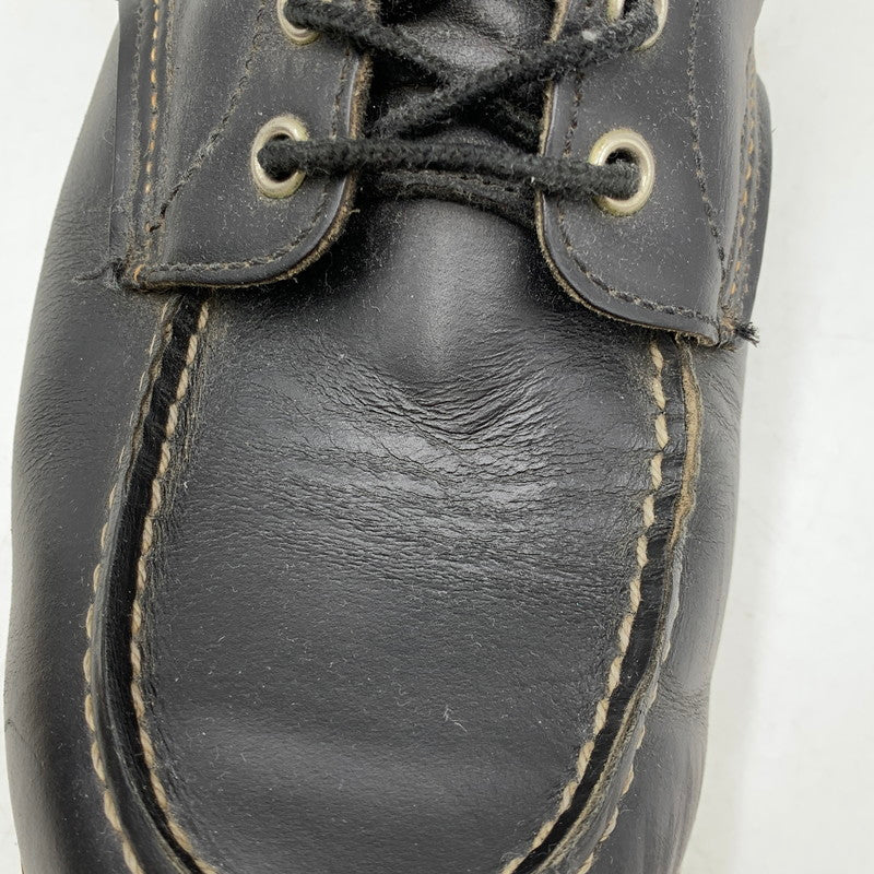 【中古品】【メンズ】 RED WING レッドウィング IRISH SETTER MOC TOE BOOTS 8130 アイリッシュセッター モックトゥブーツ 刺繍羽タグ シューズ 靴 164-260506-as-04-izu サイズ：11 1/2 2E カラー：ブラック 万代Net店