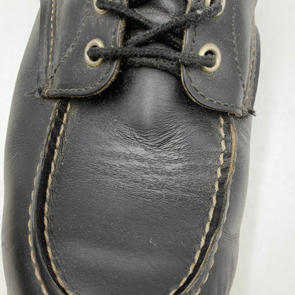 【中古品】【メンズ】 RED WING レッドウィング IRISH SETTER MOC TOE BOOTS 8130 アイリッシュセッター モックトゥブーツ 刺繍羽タグ シューズ 靴 164-260506-as-04-izu サイズ：11 1/2 2E カラー：ブラック 万代Net店