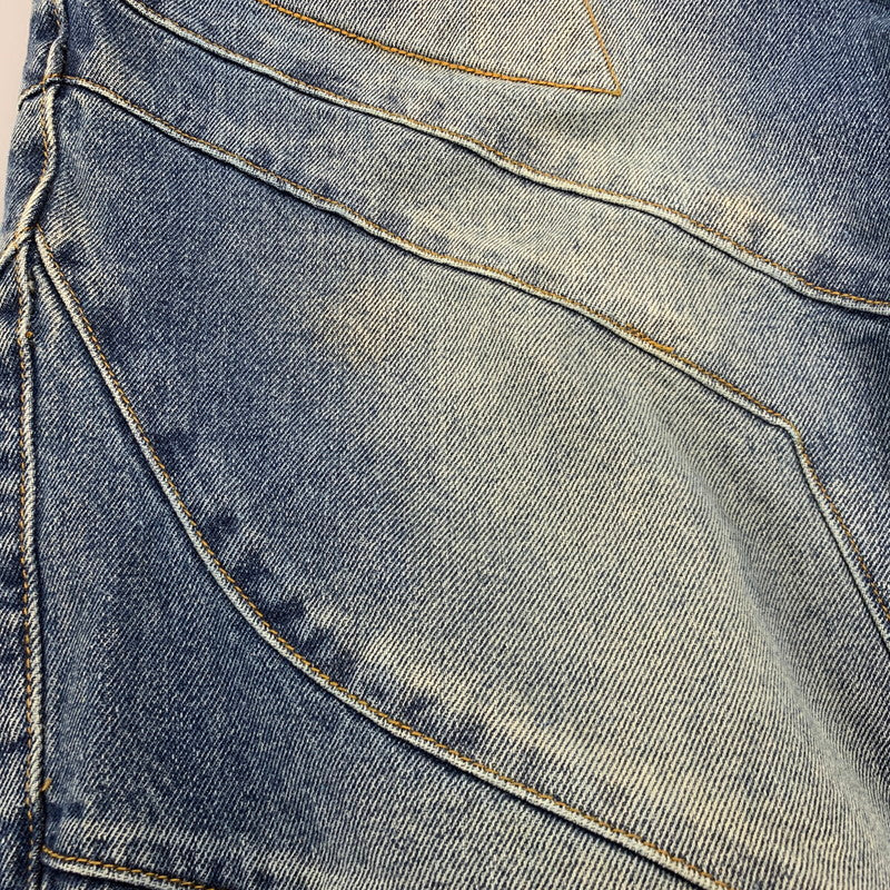【中古品】【メンズ】 STILL WATER スティルウォーター CRASH WIDE DENIM PANTS クラッシュ ワイド デニム パンツ ボトムス 153-260516-kh-20-izu カラー：インディゴ 万代Net店