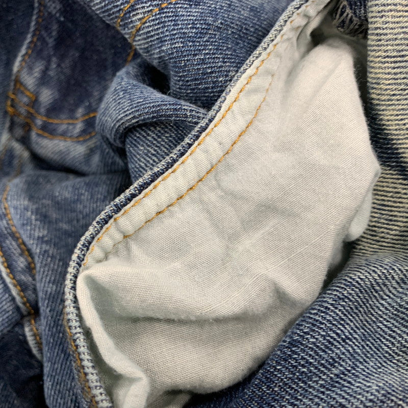【中古品】【メンズ】 STILL WATER スティルウォーター CRASH WIDE DENIM PANTS クラッシュ ワイド デニム パンツ ボトムス 153-260516-kh-20-izu カラー：インディゴ 万代Net店