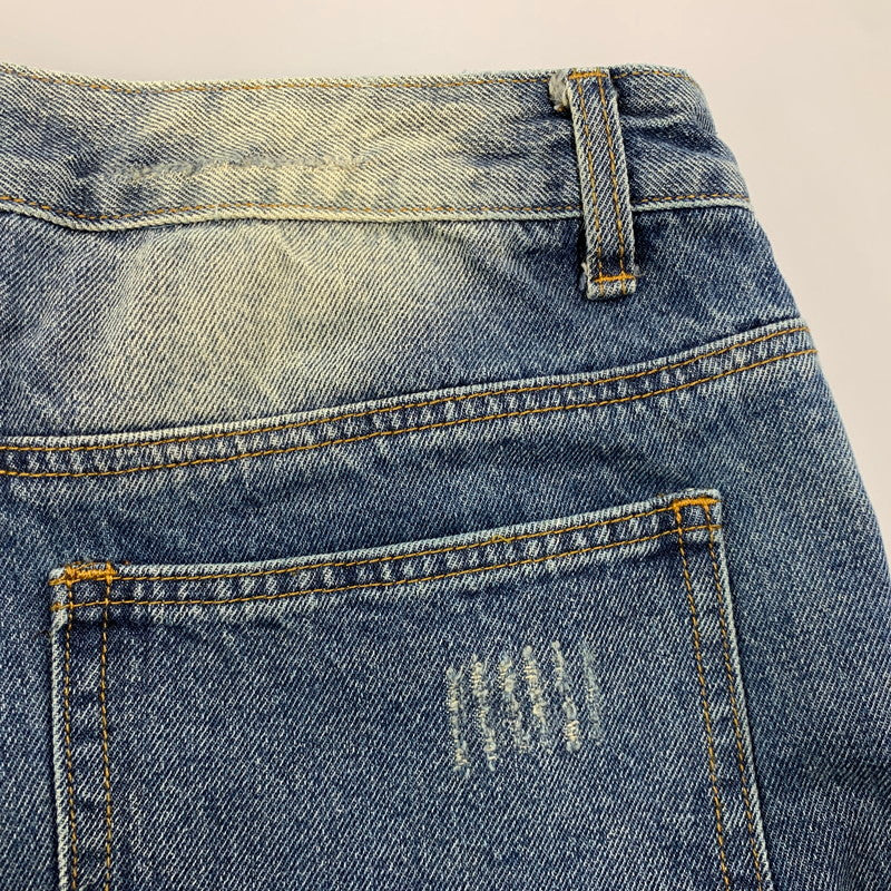 【中古品】【メンズ】 STILL WATER スティルウォーター CRASH WIDE DENIM PANTS クラッシュ ワイド デニム パンツ ボトムス 153-260516-kh-20-izu カラー：インディゴ 万代Net店