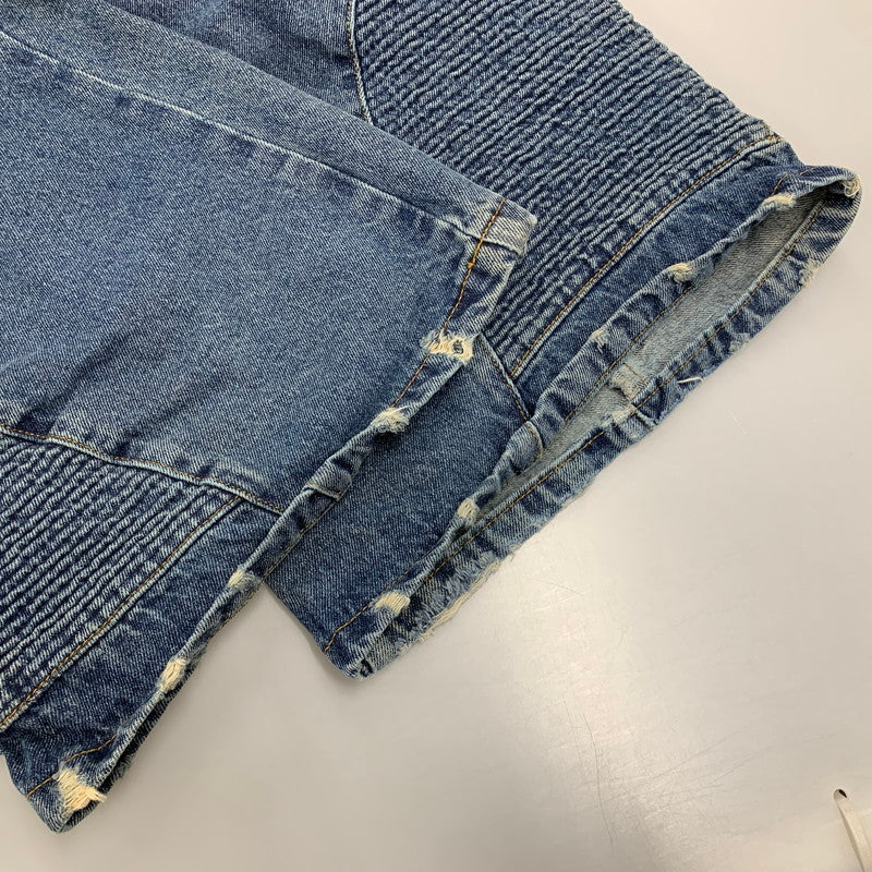 【中古品】【メンズ】 STILL WATER スティルウォーター CRASH WIDE DENIM PANTS クラッシュ ワイド デニム パンツ ボトムス 153-260516-kh-20-izu カラー：インディゴ 万代Net店