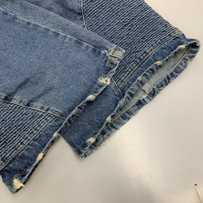 【中古品】【メンズ】 STILL WATER スティルウォーター CRASH WIDE DENIM PANTS クラッシュ ワイド デニム パンツ ボトムス 153-260516-kh-20-izu カラー：インディゴ 万代Net店