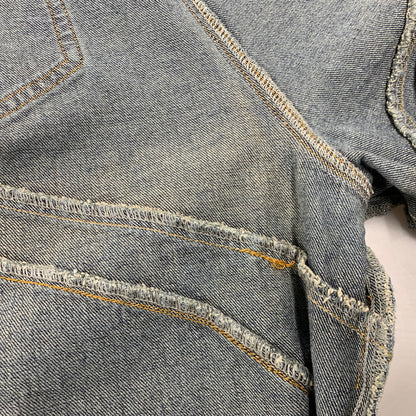 【中古品】【メンズ】 STILL WATER スティルウォーター CRASH WIDE DENIM PANTS クラッシュ ワイド デニム パンツ ボトムス 153-260516-kh-20-izu カラー：インディゴ 万代Net店