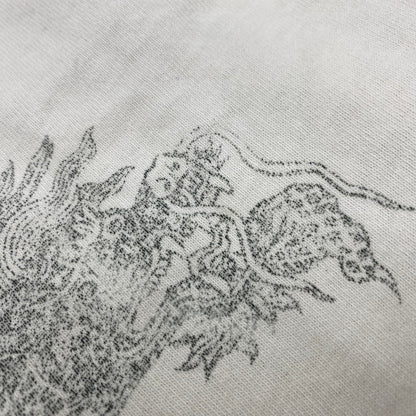【中古品】【メンズ】 OLD STUSSY オールドステューシー USA製 両シングル 紺タグ 90S DRAGON SS TEE ドラゴン ショートスリーブ ティー トップス 半袖 142-260506-cs-13-izu サイズ：L カラー：ホワイト 万代Net店