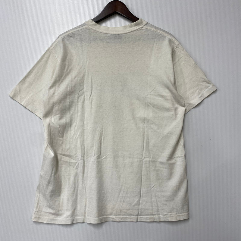 【中古品】【メンズ】 OLD STUSSY オールドステューシー USA製 両シングル 紺タグ 90S DRAGON SS TEE ドラゴン ショートスリーブ ティー トップス 半袖 142-260506-cs-13-izu サイズ：L カラー：ホワイト 万代Net店