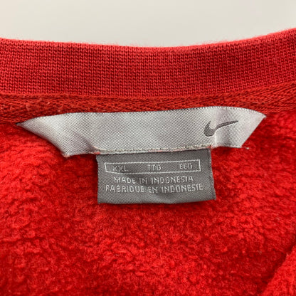 【中古品】【メンズ】 OLD NIKE オールドナイキ CREW NECK SWEATSHIRT H6TWB クルーネック スウェットシャツ トレーナー 146-260516-as-34-izu サイズ：XXL カラー：レッド 万代Net店