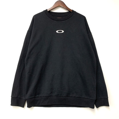 【中古品】【メンズ】 OAKLEY オークリー EN FOUNDATIONAL FLEECE CREW 2.7 フリースクルー スウェット 148-260516-as-35-izu サイズ：XL カラー：ブラック 万代Net店