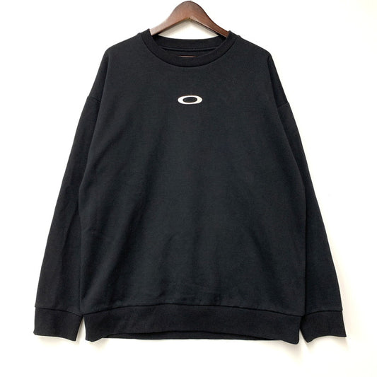 【中古品】【メンズ】 OAKLEY オークリー EN FOUNDATIONAL FLEECE CREW 2.7 フリースクルー スウェット 148-260516-as-35-izu サイズ：XL カラー：ブラック 万代Net店