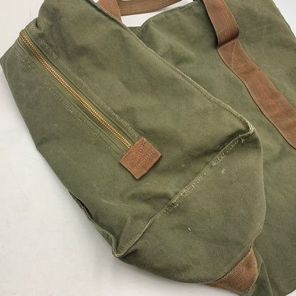 【中古品】【メンズ/レディース】 VINTAGE 推定60’S TALON ZIP BOSTON BAG タロン ジップ ボストン バッグ カバン 鞄 188-260507-cs-18-izu カラー：カーキ 万代Net店